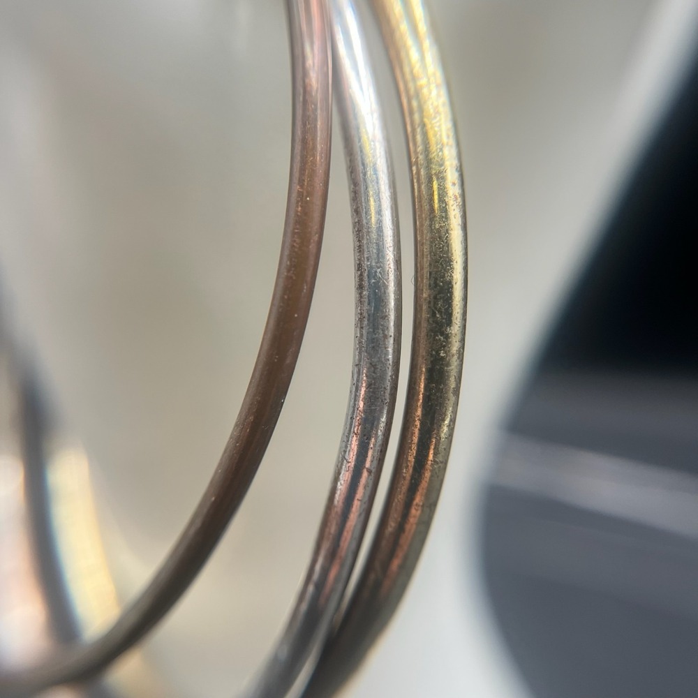 Vintage Y2K Bangle Bracelet Set Simple Slim Women's Classic Fashion Jewelry - Picture 5 of 8